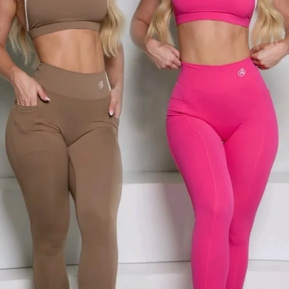 PChee bum workout set Medium Pink - Picture 2 of 9